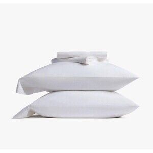 Queen Casual Organic Cotton Sheet Set - White - Parachute